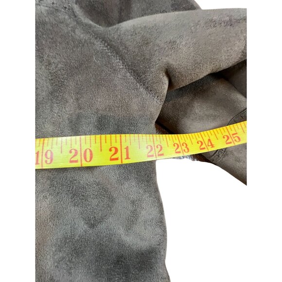 Vintage Gallery Faux Fur Lined Coat Pockets Penny Lane Boho Cozy Western - Picture 9 of 10